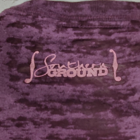Zac Brown Band Tour TShirt  Purple Burnout XXS? - Picture 8 of 9